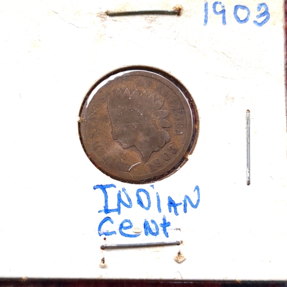 Lot of 8 Indian Head Cents from 1900 -1907 - Picture 11 of 16